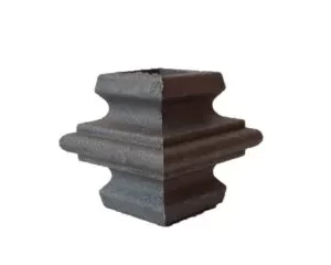 CA34D Die Cast Aluminum Collar Fits 3/4in Sq