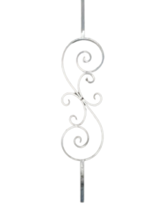 ABF01-58 Aluminum Scroll Baluster 9/16