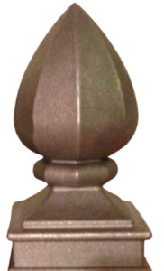 APC02-LD: 2in Lemon Drop Post Cap