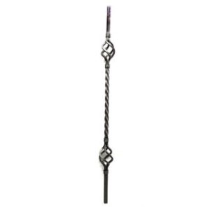 BF029 Steel Double Basket Baluster