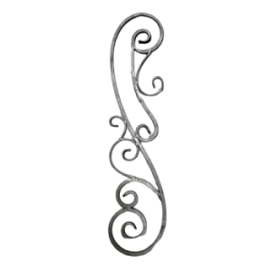 BFR1519 -Forged Steel Sevilla Regency Scroll Panel