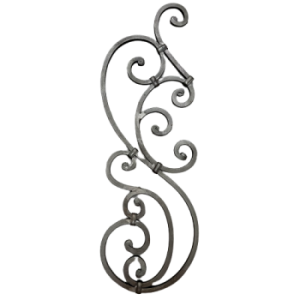 BFR1568 -Forged Steel Aragon Panel- Right Regency