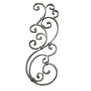 BFR1567 -Forged Steel Leon Panel- Left Regency