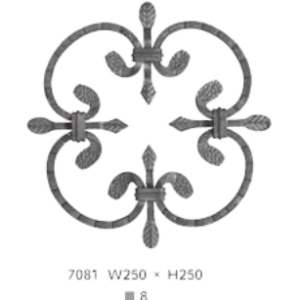 BS081 Forged Steel Qua-trefoil