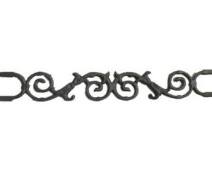 CIS-208 Cast Iron Scroll Valance