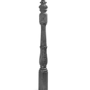 SCP01 2 Piece Cast Iron Newel Post