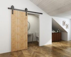 DBRNS-B01 -Big Wheel Barn Door Slider Set