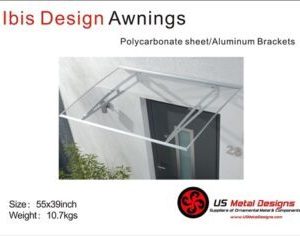 16PCA.1400.C-A Aluminum Awning