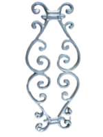 OL08-58 Picket Overlay Fits 5/8in Sq