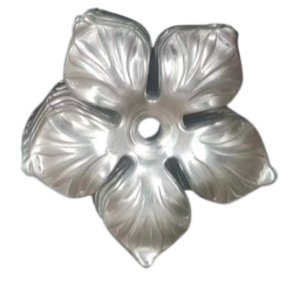 AFL08 Pressed Aluminum Flower Rosette
