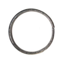 Ri006 Flat Steel Ring 8in