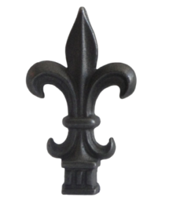 SP151-12 - Cast Iron Fleur de Lis Finial
