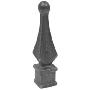 SP321-B - Cast Iron Spearhead/Finial Fits 3/4in