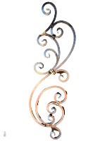 ABF-TB1 Forged Aluminum Regency Style Scroll Design