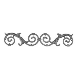 Ornamental Iron Casting Valance