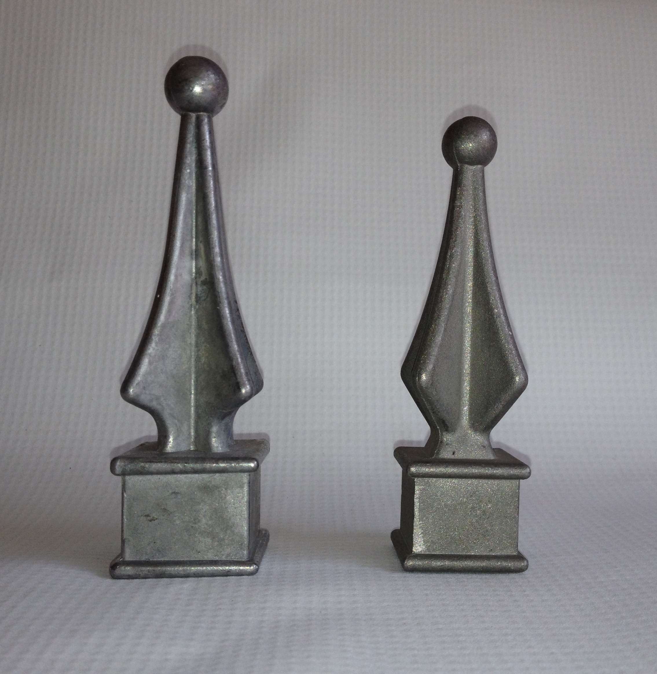 SP1034D 3/4″ Square Aluminum Finial US Metal Designs