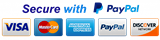 Secure with Paypal