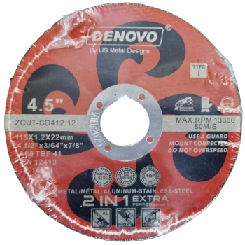 DENOVO 4.5" Cutting Disc